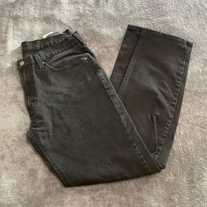 Mens 34/34 Black Levi’s Jeans Pants Straight Leg